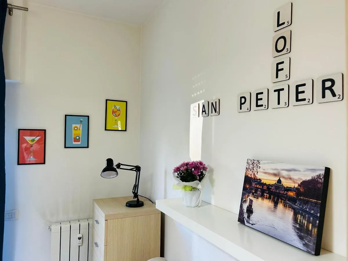 Apartmán San Peter Loft Řím 0*,